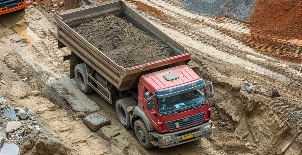 Home Quality soil supply for land filling and construction site preparation